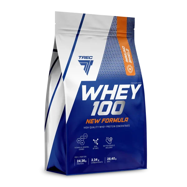 Trec Nutrition Whey 100 New Formula 700G – High-Quality Protein with Added Vitamins and Minerals